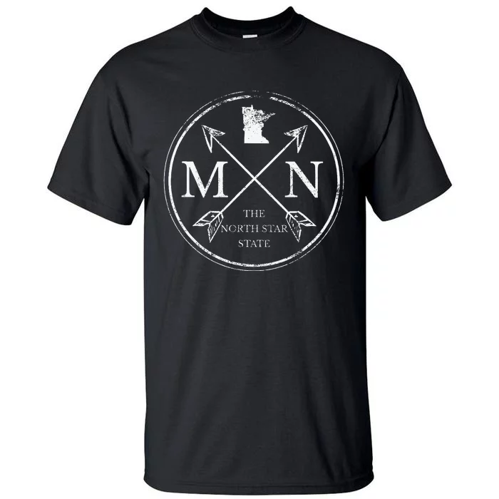 Cute Minnesota Mn The North Star State Tall T-Shirt