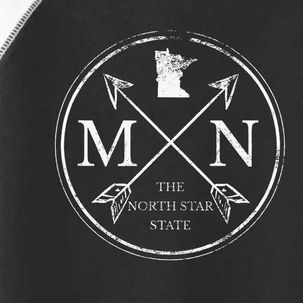 Cute Minnesota Mn The North Star State Toddler Fine Jersey T-Shirt