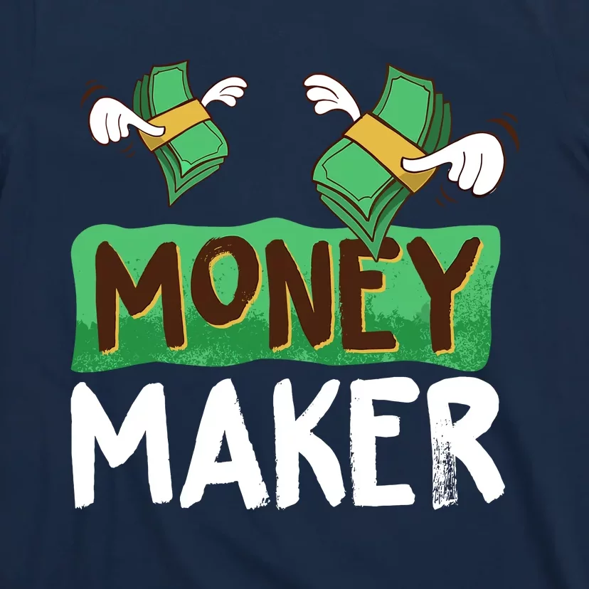 Classic Money Maker Rich Man Rules Dollars Business Gift T-Shirt