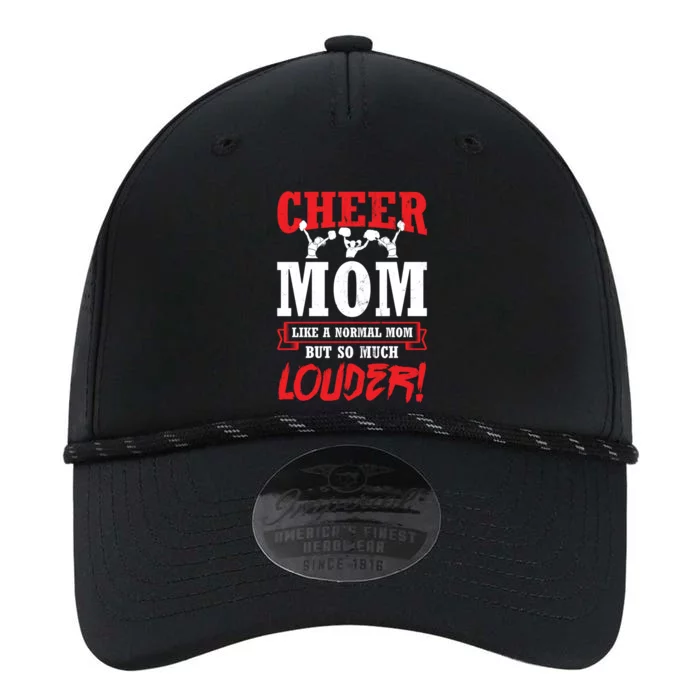 Cheer Mom Much Louder Cheerleading Cheerleader Gift Performance The Dyno Cap