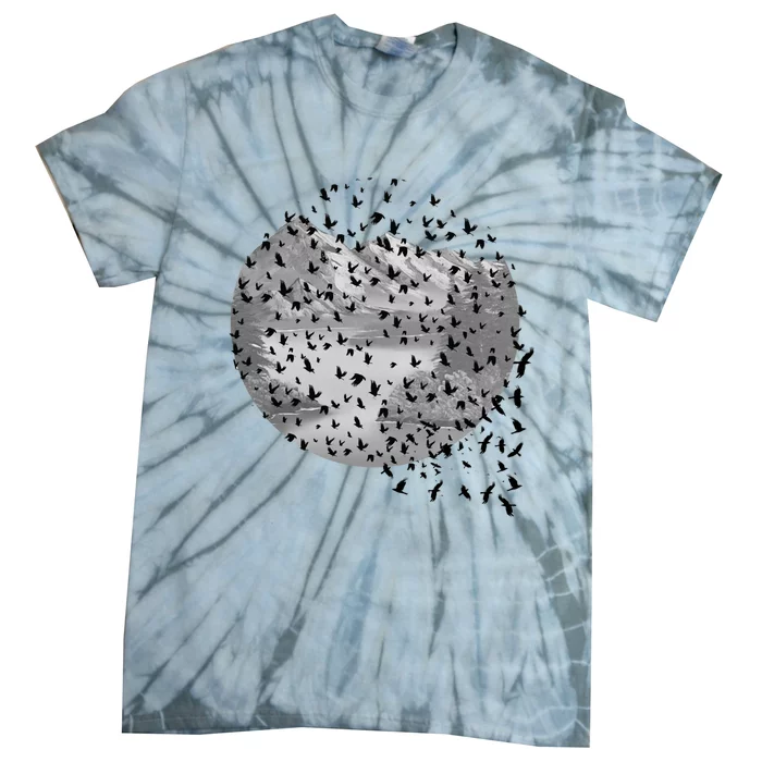 Crow Medicine Meaningful Gift Tie-Dye T-Shirt