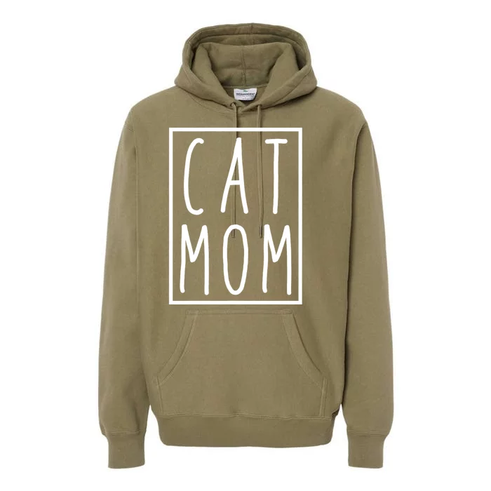 Cat Mom Mothers Day Cat Mother Premium Hoodie