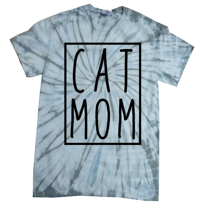 Cat Mom Mothers Day Cat Mother Tie-Dye T-Shirt