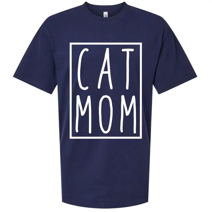 Cat Mom Mothers Day Cat Mother Sueded Cloud Jersey T-Shirt