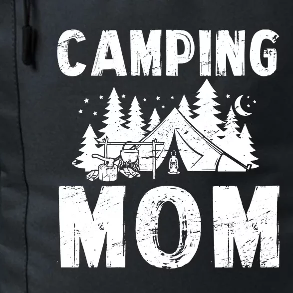 Camping Mom Nature Outdoor Activity Campfire Camper Great Gift Daily Commute Backpack