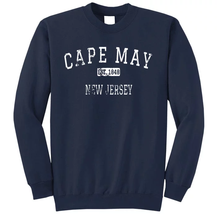 Cape May New Jersey Nj Vintage Tall Sweatshirt