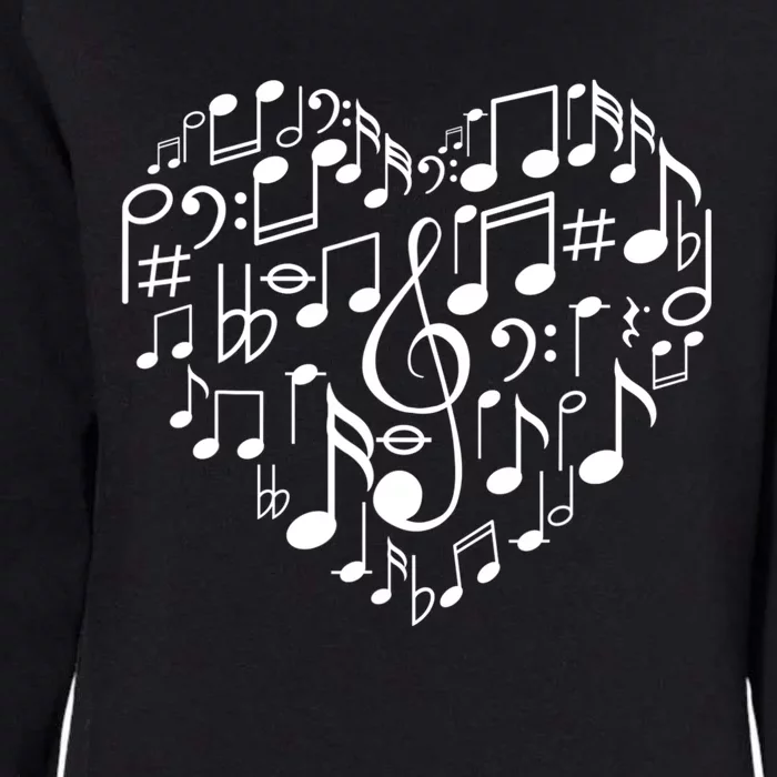 Cool Music Note Art For Men Women Music Musical Note Lover Womens California Wash Sweatshirt