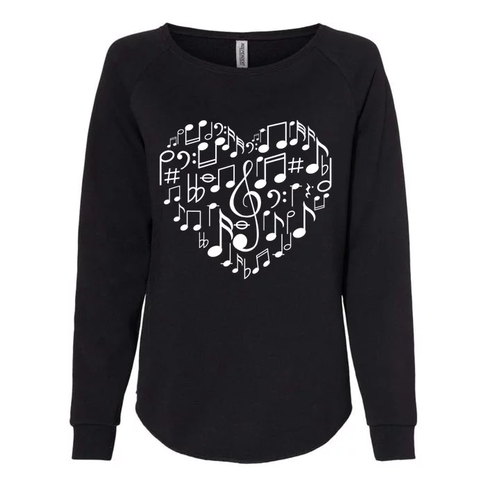 Cool Music Note Art For Men Women Music Musical Note Lover Womens California Wash Sweatshirt