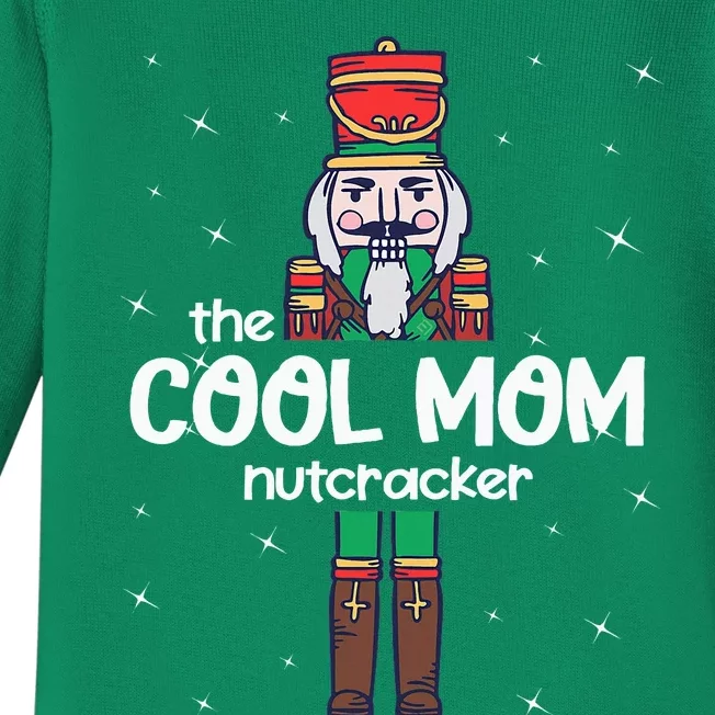 Cool Mom Nutcracker Family Matching Baby Long Sleeve Bodysuit