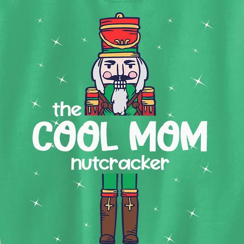 Cool Mom Nutcracker Family Matching Kids Sweatshirt