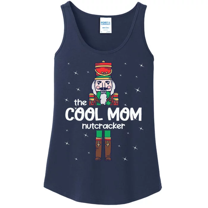 Cool Mom Nutcracker Family Matching Ladies Essential Tank