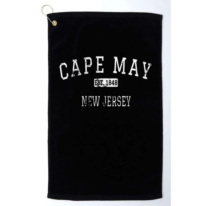 Cape May New Jersey Nj Vintage Platinum Collection Golf Towel