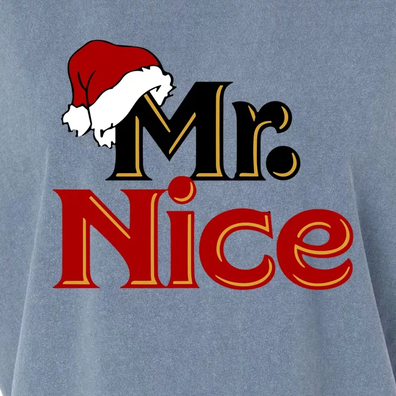 Christmas Mr Nice Garment-Dyed Women's Muscle Tee