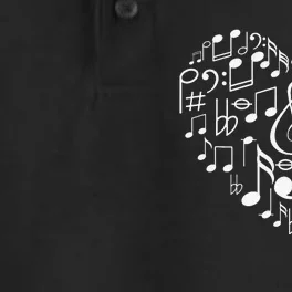 Cool Music Note Art For  Music Musical Note Lover Dry Zone Grid Performance Polo