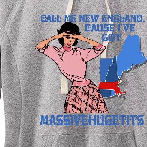 Call Me New England Cause Ive Got Massivechusetts Women's Fleece Hoodie