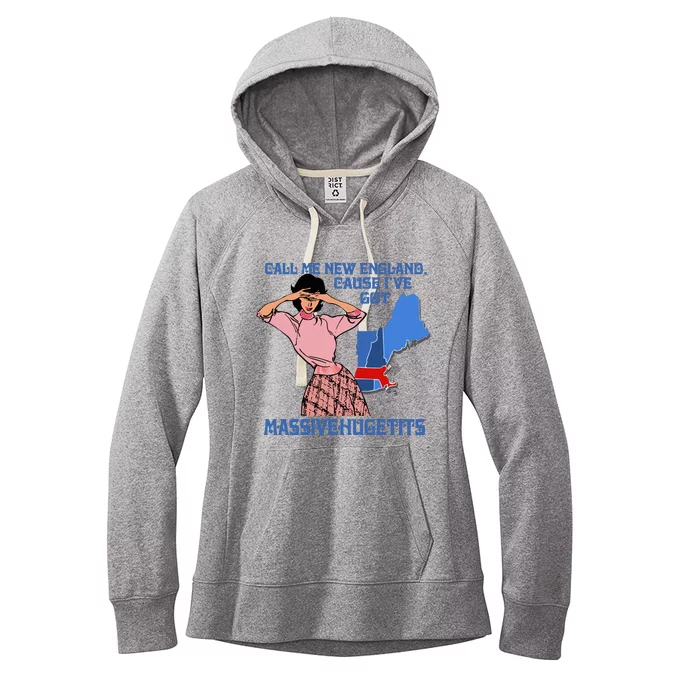 Call Me New England Cause Ive Got Massivechusetts Women's Fleece Hoodie