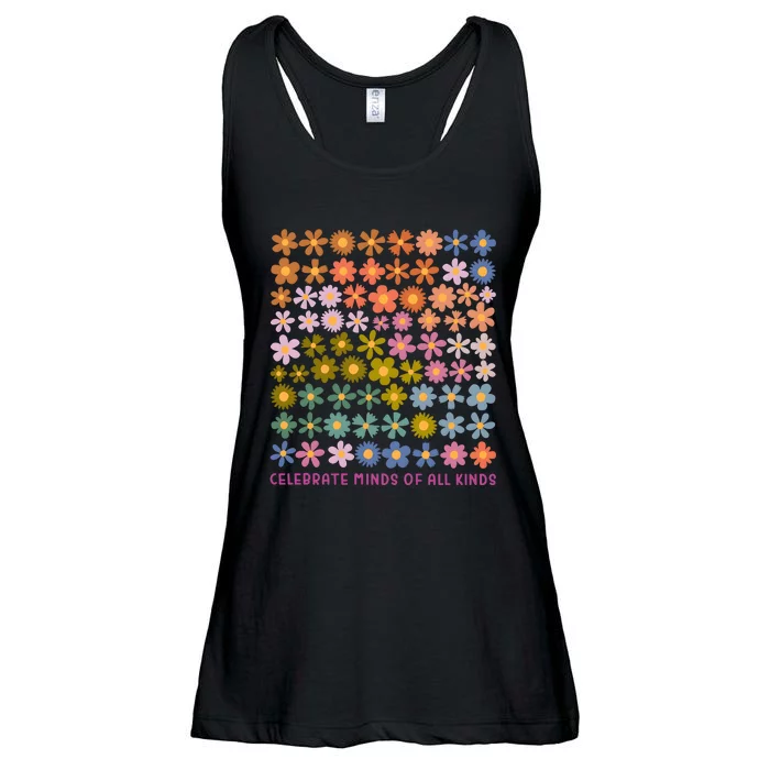 Celebrate Minds Of All Kinds Neurodiversity Ladies Essential Flowy Tank