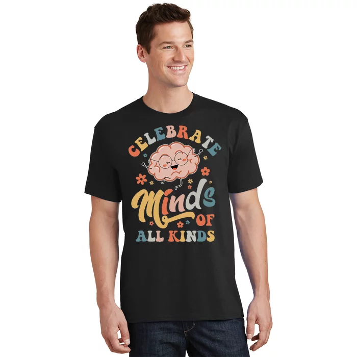 Celebrate Minds Of All Kinds SPED Teacher, Autism Awareness T-Shirt