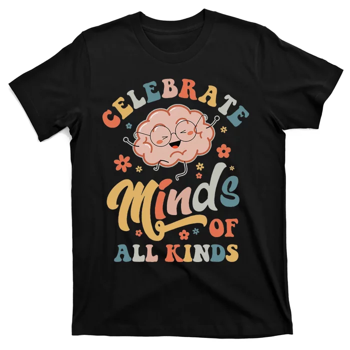 Celebrate Minds Of All Kinds SPED Teacher, Autism Awareness T-Shirt