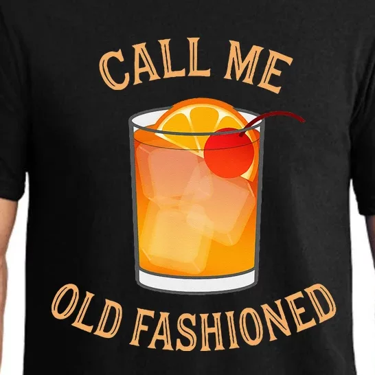 Call Me Old Fashioned Bartender Classic Cocktail Mixologist Pajama Set