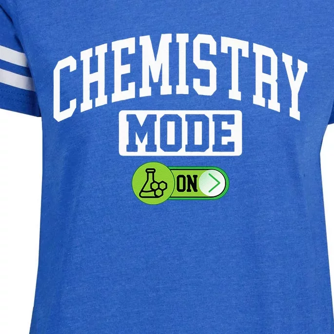 Chemistry Mode on Funny Science Chemistry Chemist Enza Ladies Jersey Football T-Shirt