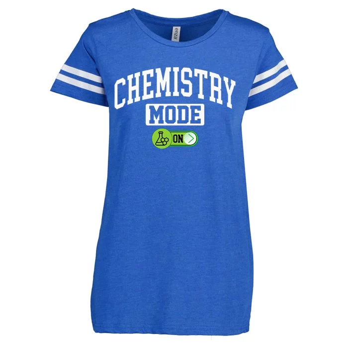 Chemistry Mode on Funny Science Chemistry Chemist Enza Ladies Jersey Football T-Shirt