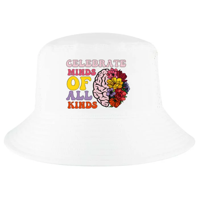 Celebrate Minds Of All Kinds Cool Comfort Performance Bucket Hat