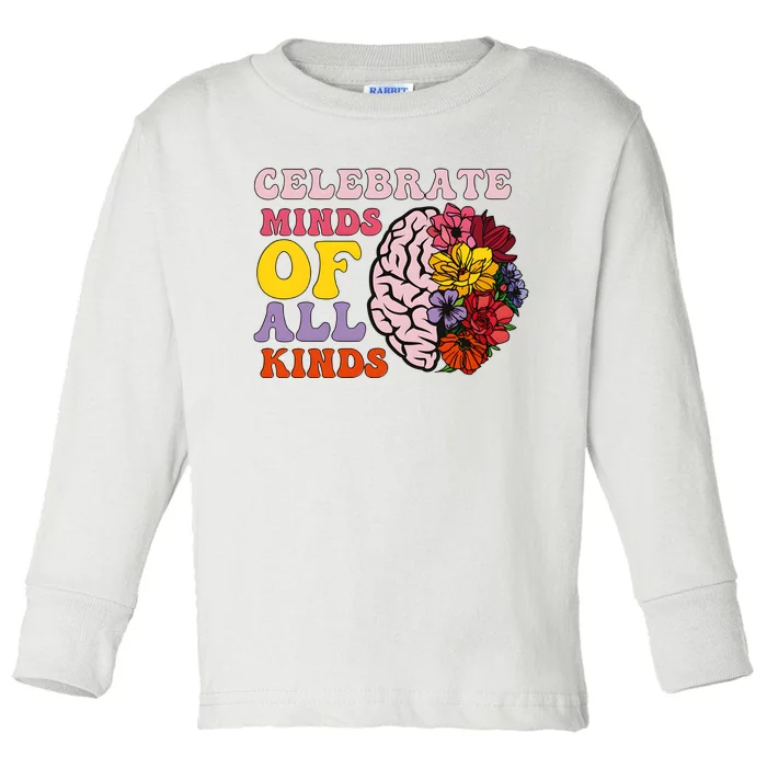 Celebrate Minds Of All Kinds Toddler Long Sleeve Shirt