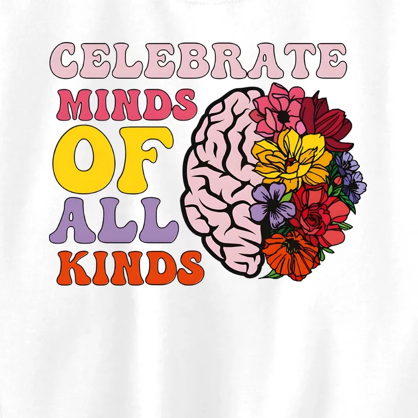 Celebrate Minds Of All Kinds Kids Sweatshirt