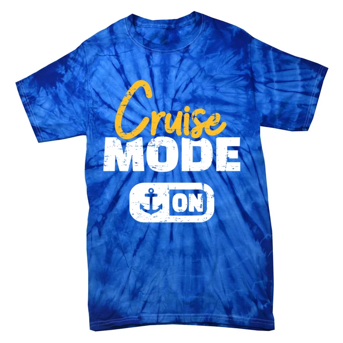 Cruise Mode On Gift Tie-Dye T-Shirt