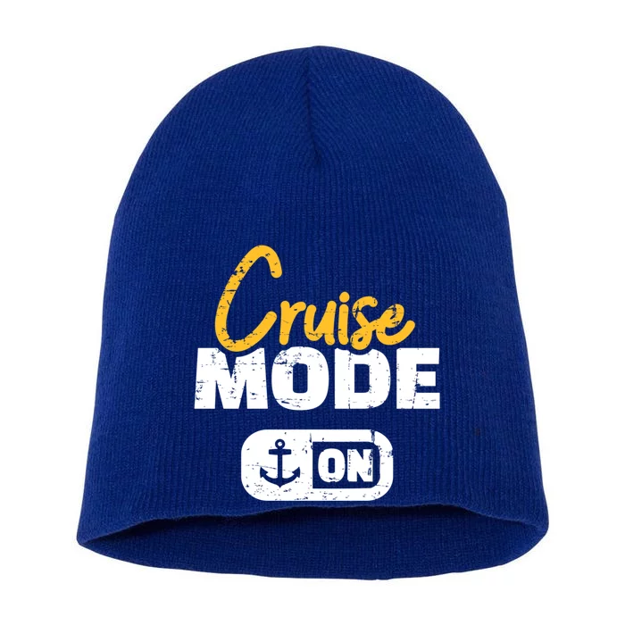 Cruise Mode On Gift Short Acrylic Beanie