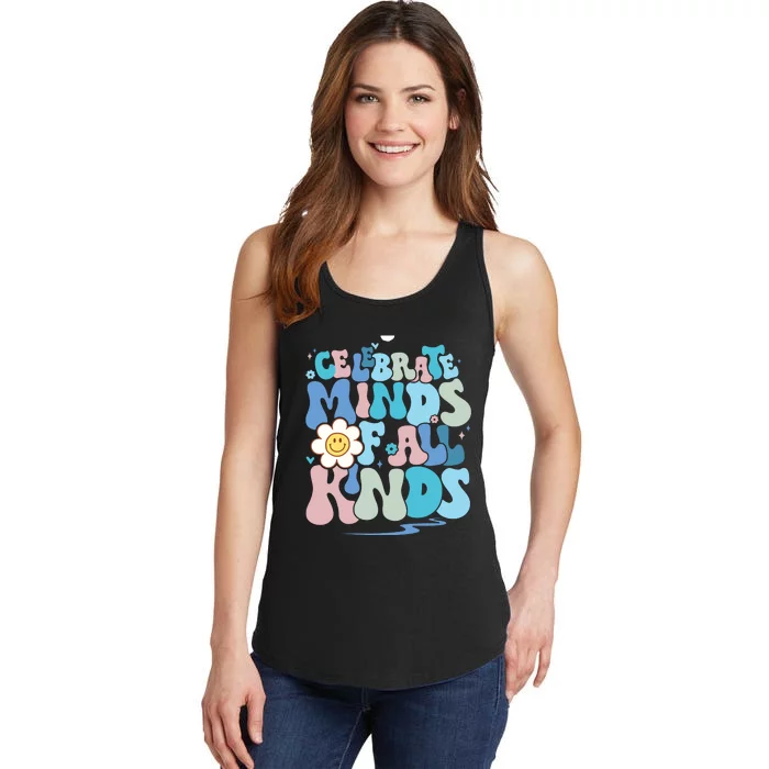 Celebrate Minds Of All Kinds Neurodiversity Ladies Essential Tank