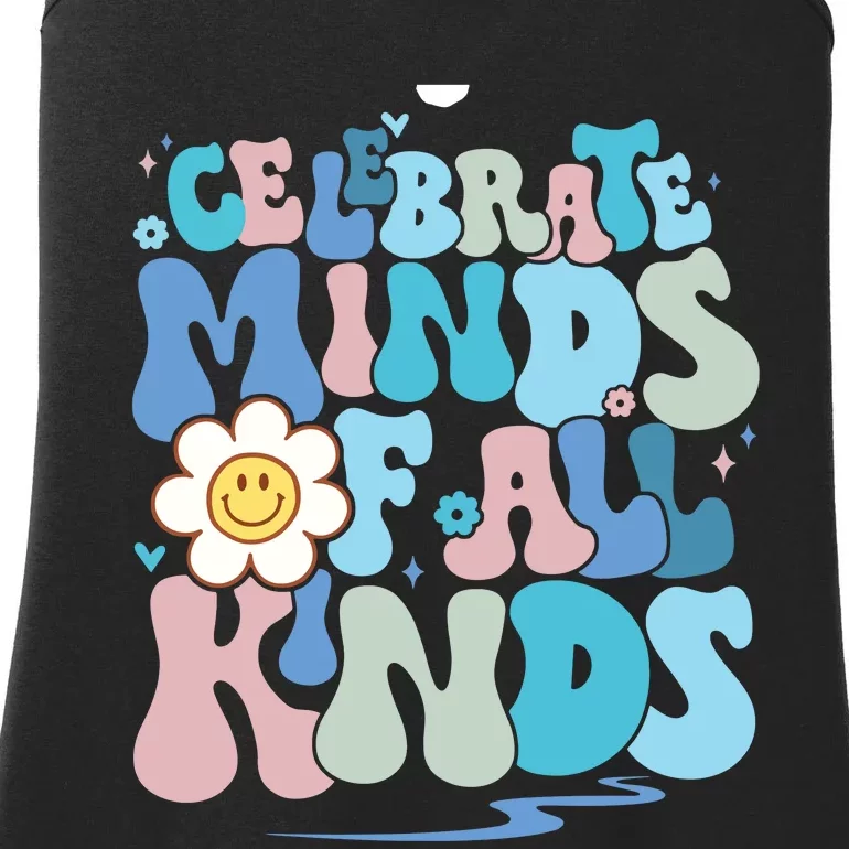 Celebrate Minds Of All Kinds Neurodiversity Ladies Essential Tank