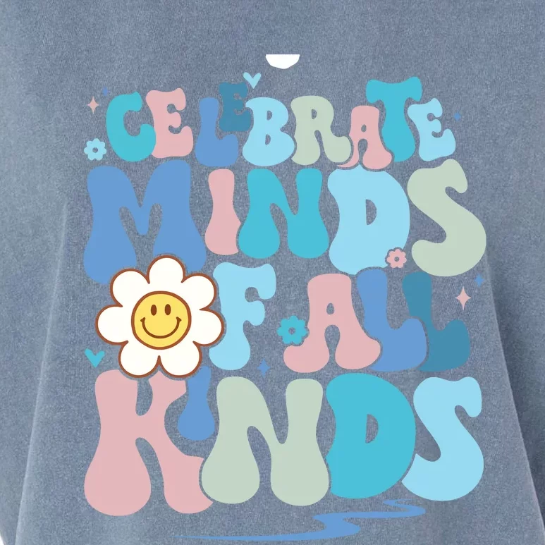 Celebrate Minds Of All Kinds Neurodiversity Garment-Dyed Women's Muscle Tee