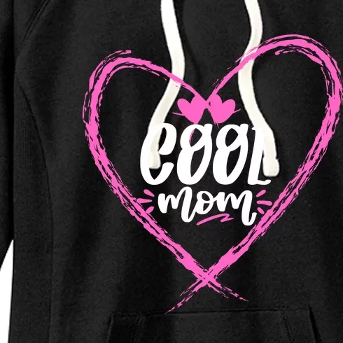 Cool Moms Official Club Member Funny Cute Women's Fleece Hoodie