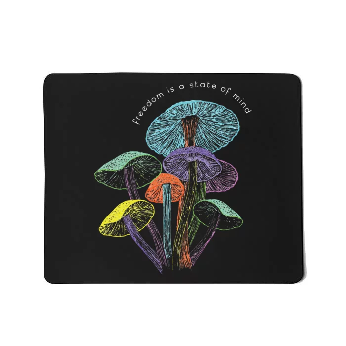 Colourful Mushrooms Of Imagination Mousepad