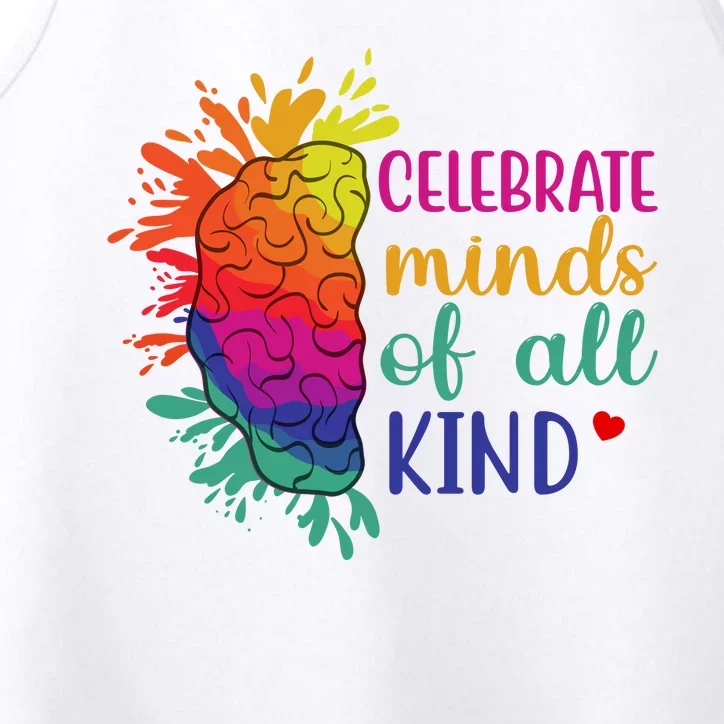 Celebrate Minds Of All Kind Neurodiversity Brain Performance Tank