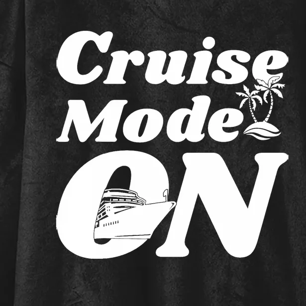 Cruise Mode On Cruising Hooded Wearable Blanket