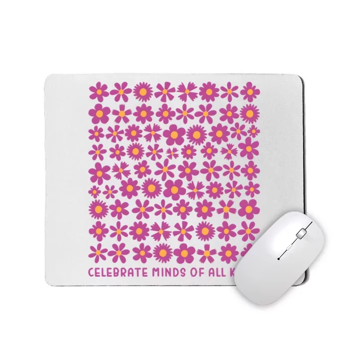 Celebrate Minds Of All Kinds Autism Awareness Mousepad