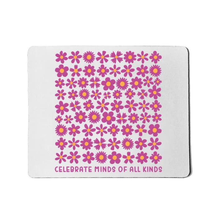 Celebrate Minds Of All Kinds Autism Awareness Mousepad