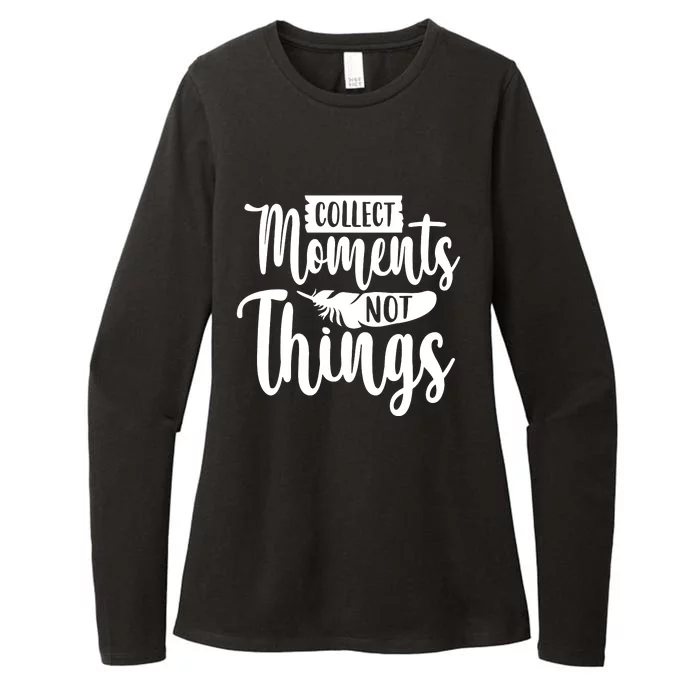 Collect Moments Outdoor Camping Trip Family Womens CVC Long Sleeve Shirt