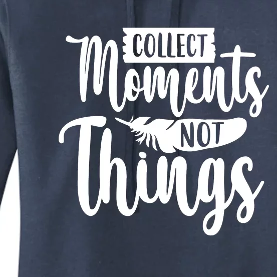 Collect Moments Outdoor Camping Trip Family Women's Pullover Hoodie