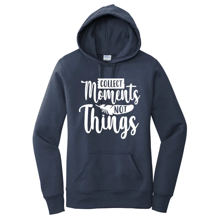 Collect Moments Outdoor Camping Trip Family Women's Pullover Hoodie