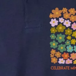 Celebrate Minds Of All Kinds Flowers Neurodiversity Autism Softstyle Adult Sport Polo