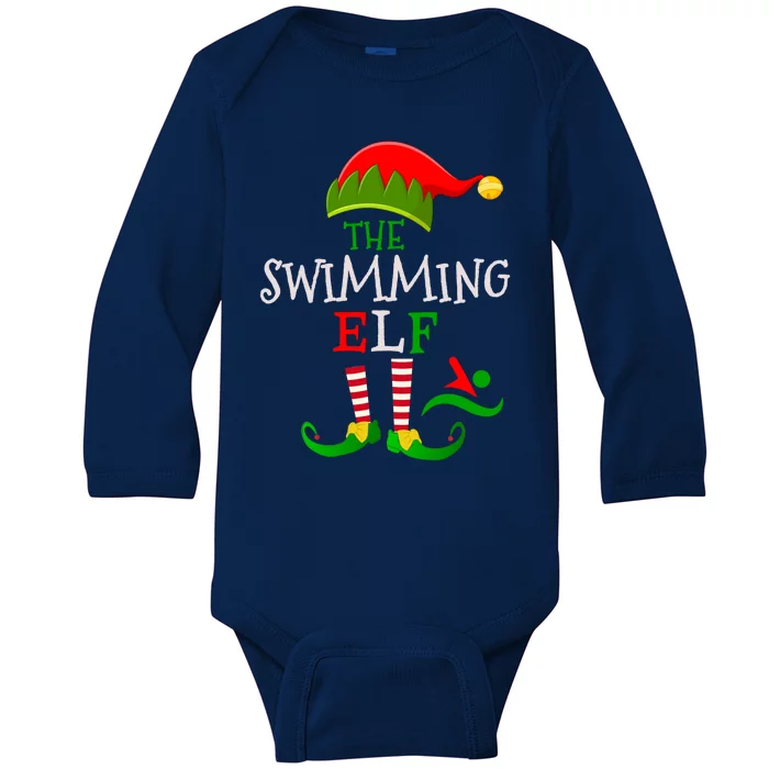 Christmas Matching Outfit For Holiday Party The Swimming Gift Baby Long Sleeve Bodysuit