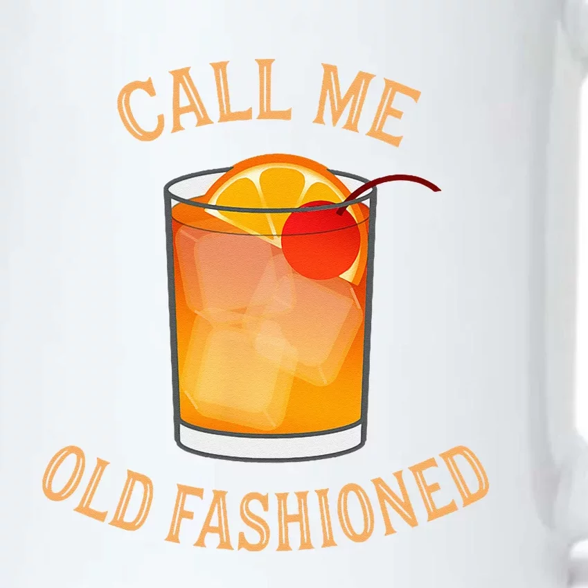 Call Me Old Fashioned Bartender Classic Cocktail Mixologist Black Color Changing Mug