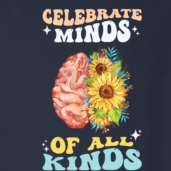 Celebrate Minds Of All Kinds Neurodiversity Autism Awareness Toddler Long Sleeve Shirt