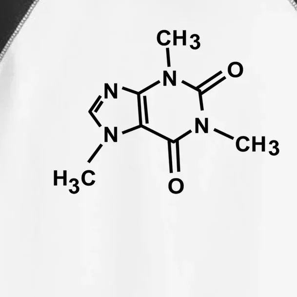 Caffeine Molecule Organic Chemistry Coffee Meaningful Gift Toddler Fine Jersey T-Shirt