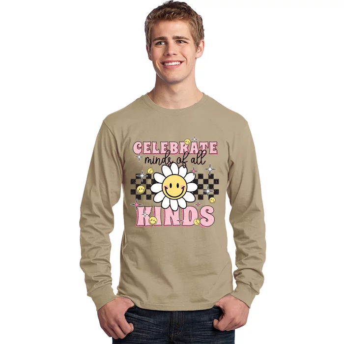 Celebrate Minds Of All Kinds Neurodiversity Autism Long Sleeve Shirt