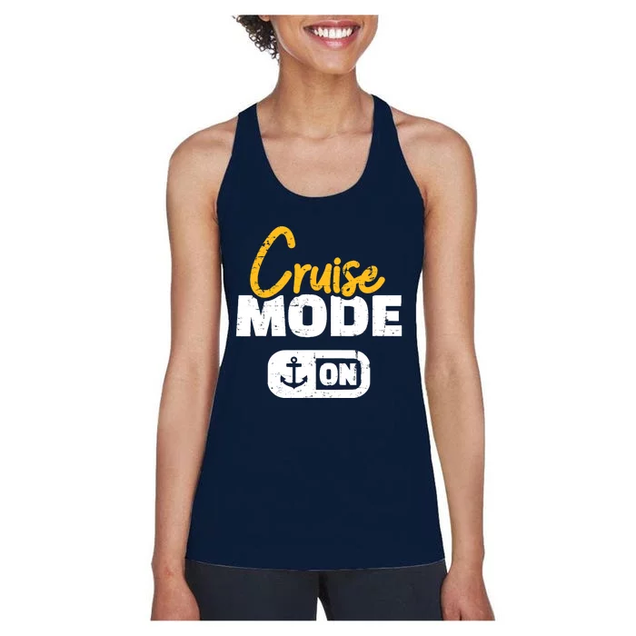 Cruise Mode On Women's Racerback Tank